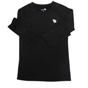 NWOT Baleaf Black Compression Athletic Shirt Youth Large
